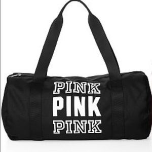 PINK DUFFLE BAG